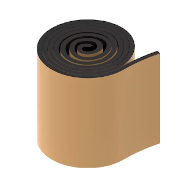 BAKS EPDM gumija 1rullis-10mEPDMW2x40