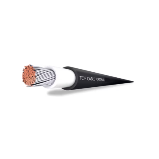 Solārais kabelis TOPSOLAR 1x6mm melns 500m